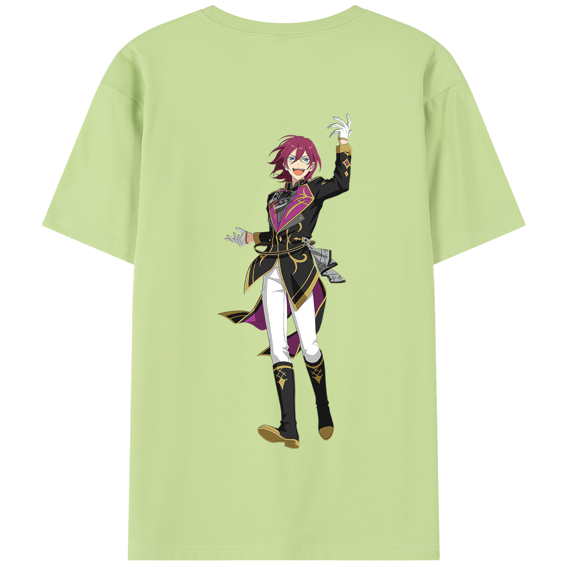 （画像用） あんさんぶるスターズ! Ensemble Stars 綿100％半袖Tシャツ（背面プリント）